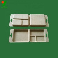 Eco-friendly biodegradable paper pulp packing electronic product packaging tray