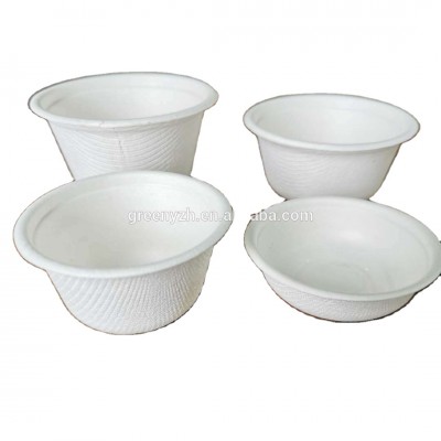 Compostable Biodegradable Sugarcane Tasting Cup Bamboo Small Cup