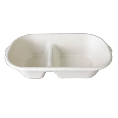 Salad container- Eco friendly packaging biodegradable disposable Bagasse Paper fast food container box